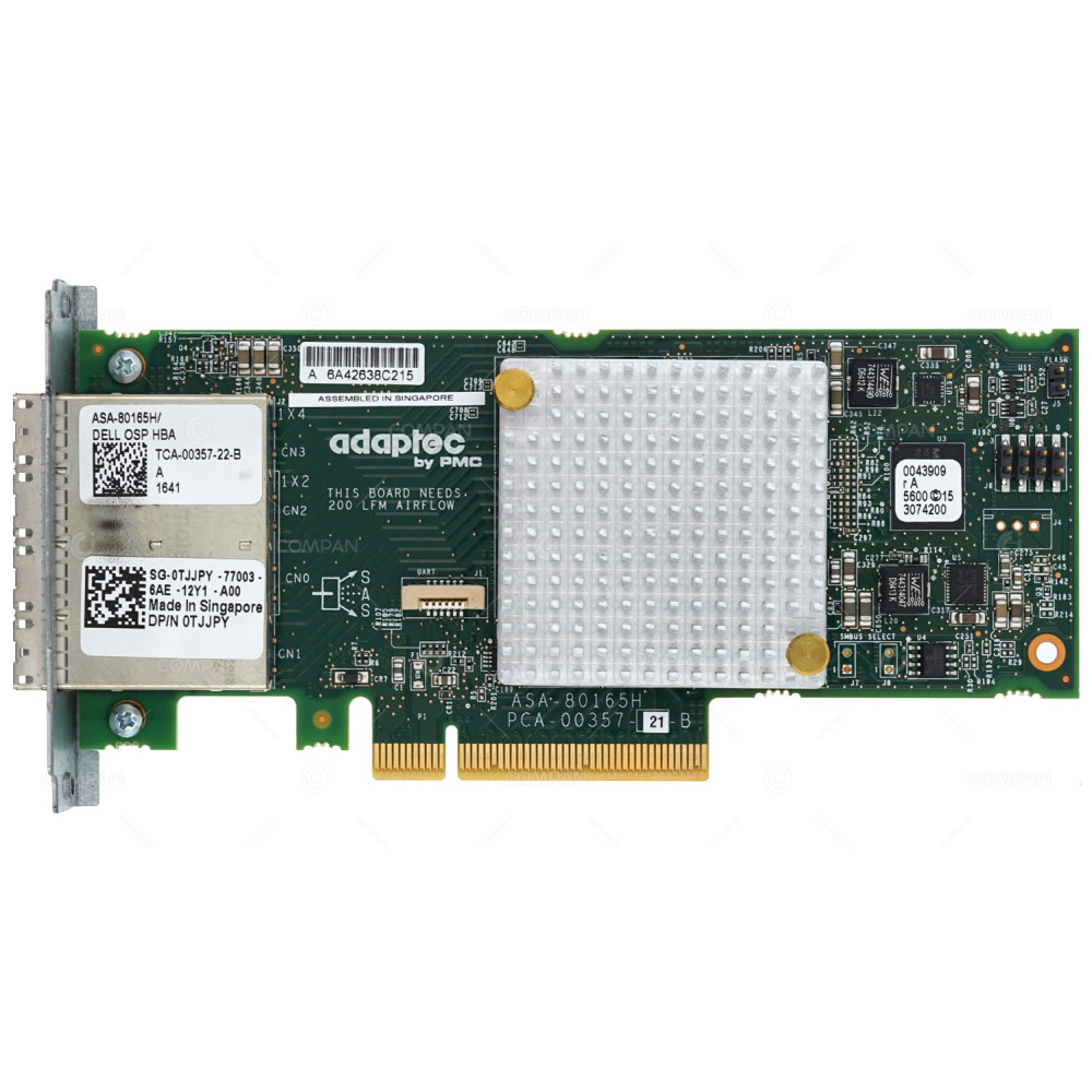 TJJPY DELL 4 PORT 12G SAS HBA FOR DELL COMPELLENT SCV2020